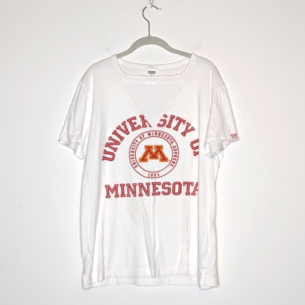 PINK Victoria's Secret U of M Tshirt